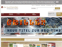 Tablet Screenshot of diebuchhaendler-schweich.de